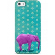 фото Чехол фиолетовый слон - iPhone 5 / 5S / 5C Sahar cases