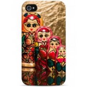 фото Чехол четыре матрешки - iPhone 4 / 4S Sahar cases