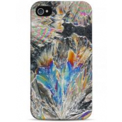 фото Чехол серебристый кристал - iPhone 4 / 4S Sahar cases