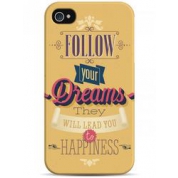 фото Чехол follow your dreams - iPhone 4 / 4S Sahar cases