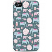 фото Чехол маленькие слоники - iPhone 4 / 4S Sahar cases