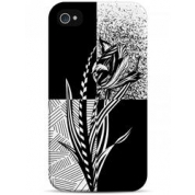 фото Чехол черный тюльпан - iPhone 4 / 4S Sahar cases