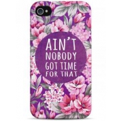 фото Чехол ain't nobody got time for that - iPhone 4 / 4S Sahar cases