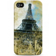 фото Чехол старая открытка с Эфелевой башней - iPhone 4 / 4S Sahar cases