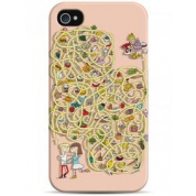 фото Чехол лабиринт влюбленных - iPhone 4 / 4S Sahar cases