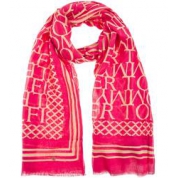 фото Шарф Tommy Hilfiger E487644855 652 DEEP SKY PINK/ MULTI